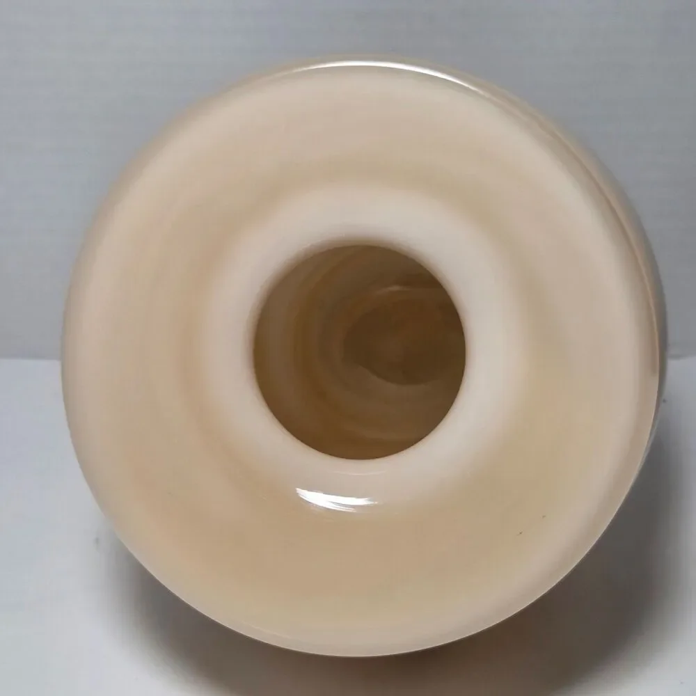 Vtg Les Verriers de Maure-Vieil Vase Bob Le Bleis French Art Glass Hand Blown
